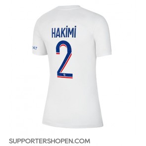 Paris Saint-Germain Achraf Hakimi #2 Tredje Matchtröja Dam 2022-23 Kortärmad
